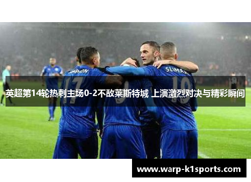 英超第14轮热刺主场0-2不敌莱斯特城 上演激烈对决与精彩瞬间